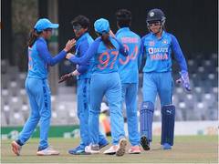 
      
      Deepti, Rodrigues power India to 8-wicket win over West Indies
      
      