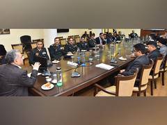 
      
      NDC delegation calls on Punjab chief secretary Vijay Kumar Janjua
      
      