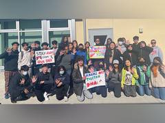 
      
      Students protest in US against mass DNA collection in Tibet
      
      