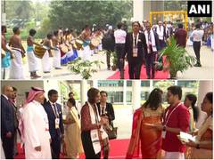 
      
      Delegates arrive  to attend G20 Education Working Group Meeting
      
      