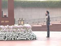 
      
      Air Marshal AP Singh pays tribute to soldiers at War Memorial
      
      