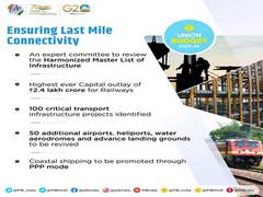 
      
      Govt proposes 100 critical projects for logistics at Rs
      
      