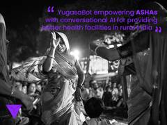 
      
      YugasaBot now aims to serve rural India
      
      