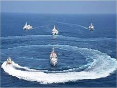 
      
      ICG conducts a Day at Sea with Kerala Governor, reviews demo
      
      