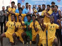 
      
      Kerala crowned champions of National Beach Soccer Championships
      
      