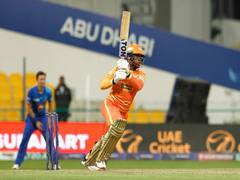 
      
      ILT20: Hetmyer's last ball six helps Gulf Giants beat MI Emirates
      
      