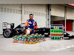 
      
      Salem's Sai Sanjay wins Indian National Car Racing Championship
      
      