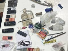 
      
      Mobile phones, knives, drugs recovered from Tihar jail inmates
      
      