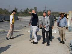 
      
      Delhi: Deputy CM Sisodia inspects construction of Ashram flyover
      
      