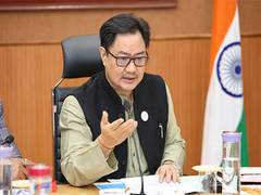
      
      Many factors responsible for pendency of cases: Kiren Rijiju
      
      