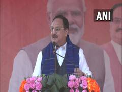 
      
      Tripura has become a peaceful state under BJP rule, says JP Nadda
      
      