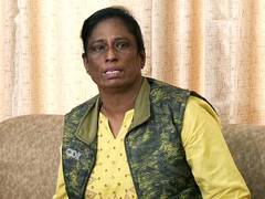 
      
      PT Usha breaks down on camera, alleges encroachment at her athlet
      
      