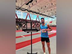 
      
      Tejaswin Shankar wins high jump title at Boston athletics meet
      
      