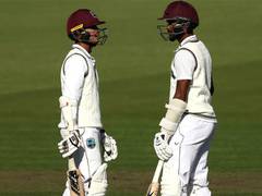 
      
      Centuries from Braithwaite, Tagenarine puts WI in command
      
      