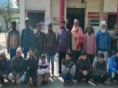 
      
      Uttar Pradesh Police arrest 120 people in cow smuggling cases
      
      