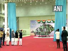 
      
      PM Modi inaugurates HAL's Helicopter Factory in Tumakuru
      
      