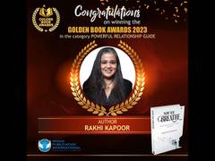 
      
      Rakhi Kapoor awarded Golden Book Awards 2023 
      
      