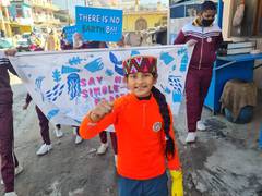 
    Indian students advocate for ecological rights
    