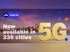 
      
      Jio launches 5G services in 10 more cities; total number hits 236
      
      