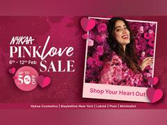 
      
      Shop your heart out with Nykaa's Pink Love Sale
      
      