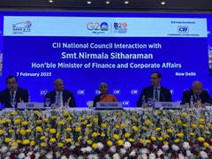 
      
      Interaction with govt must be on futuristic ideas: Sitharaman
      
      