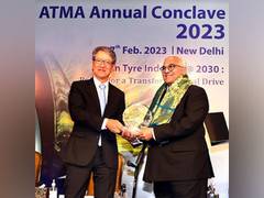 
      
      ATMA honours K M Mammen, CMD, MRF Limited
      
      