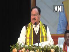 
      
      Nadda, along with CM Manik Saha release BJP's manifesto
      
      
