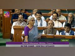 
      
      Sitharaman takes 
