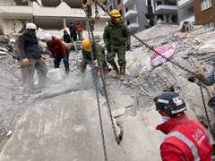 
      
      NDRF, Turkish Army rescue 8-year-old girl in Turkey
      
      