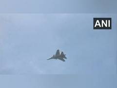
      
      Bengaluru: Rehearsals underway for air show Aero India-2023
      
      