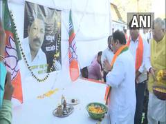 
      
      BJP chief JP Nadda pays tribute to local party leader killed...
      
      