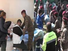 
      
      Indian Army providing medical aid to people in Turkey
      
      