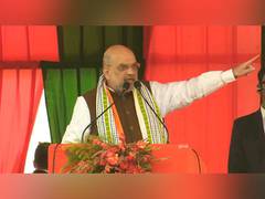 
      
      Amit Shah to hold election rallies in Tripura today
      
      