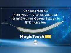 
      
      Concept Medical granted Investigational Device Exemption approval
      
      