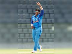 
      
      WPL Auction: Deepti Sharma sold to UP Warriorz for INR 2.6 crore
      
      