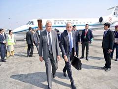 
      
      Foreign Secy arrives in Nepal at invitation of his counterpart
      
      