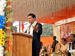 
      
      BJP's Sarbananda Sonowal attacks opposition over corruption
      
      