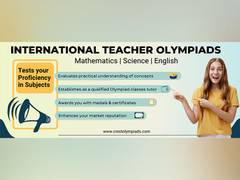 
      
      International Teacher Olympiads launched 
      
      