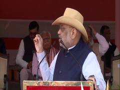 
      
      Amit Shah presents President's Colour Award to Haryana Police
      
      