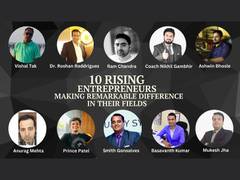 
      
      10 rising entrepreneurs making remarkable difference
      
      