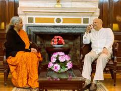 
      
      Sri Lankan envoy Moragoda meets Nirmala Sitharaman 
      
      