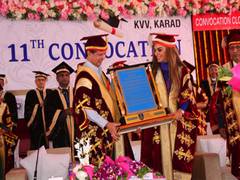 
      
      Krishna World University Awarded Senator Dr Rasha Kelej
      
      