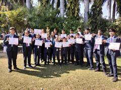 
      
      ITM Global School students win 28 medals in the district boxing
      
      