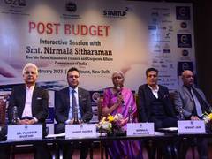 
      
      Continuity in capex is to keep momentum in India's growth: FM
      
      