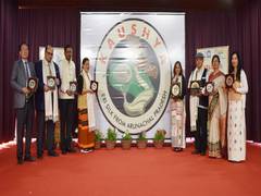 
      
      Arunachal: First lady Neelam Mishra launches 'Eri Silk' logo
      
      