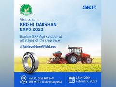
      
      SKF showcases Innovative Solutions at Krishi Darshan Expo 2023
      
      