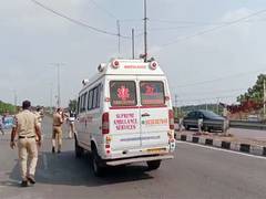 
      
      Andhra: Couple forced to carry child's body on two-wheeler
      
      