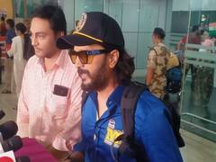 
      
      Bollywood actors arrive in Raipur for Celebrity Cricket League
      
      