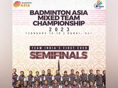 
      
      Badminton Asia Mixed Team C'ships: India confirm first-ever medal
      
      