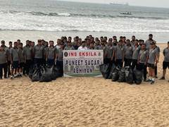 
      
      Indian Navy undertakes Puneet Sagar Abhiyan in Visakhapatnam
      
      